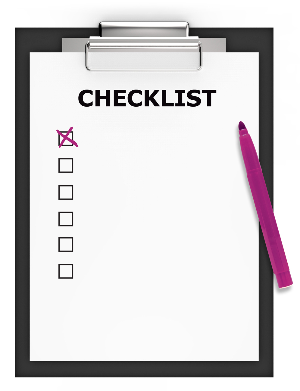 Checklist FAQ