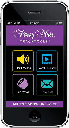 Passy Muir trachtools app
