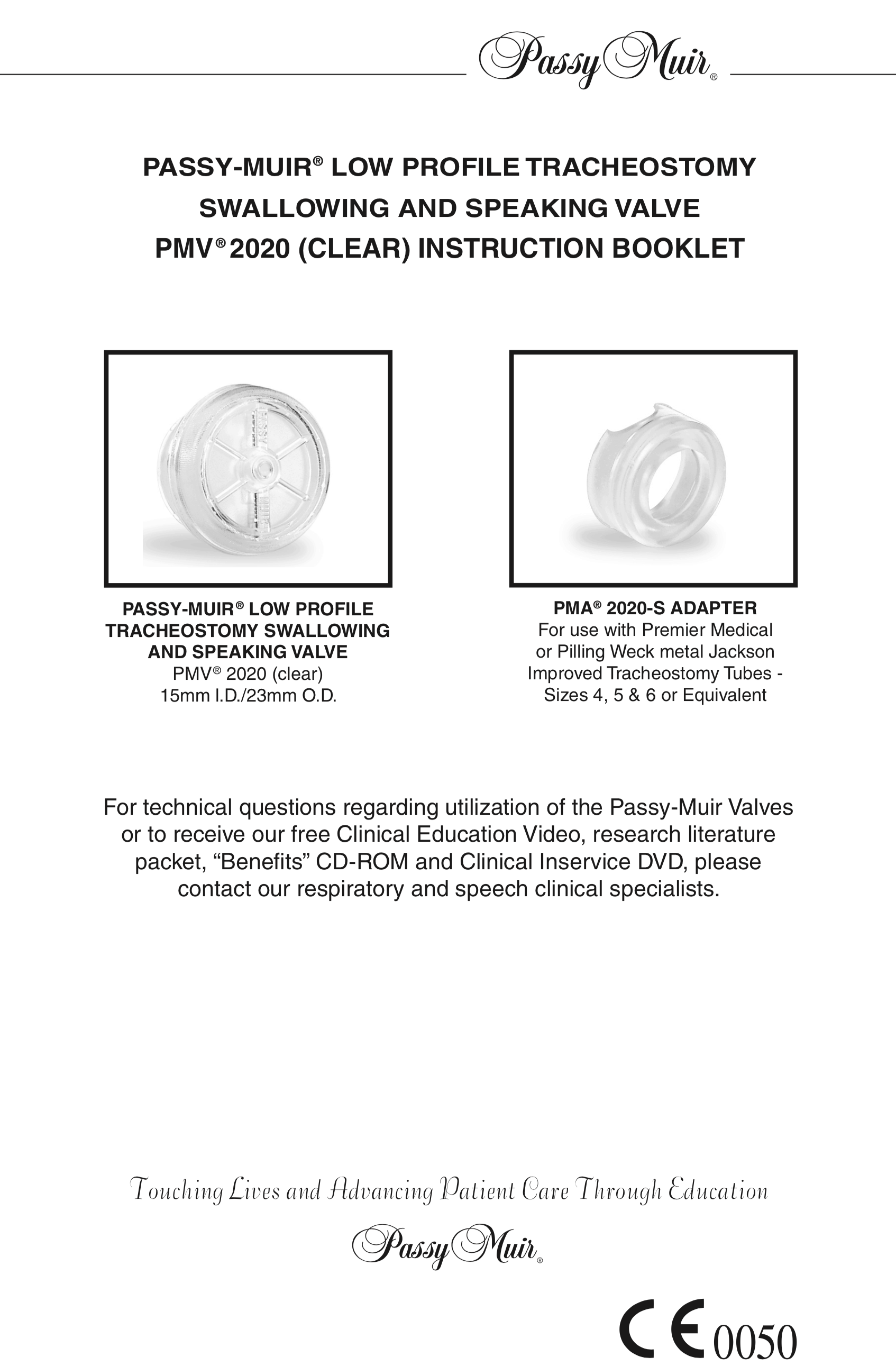 instruction booklet PMV 2020