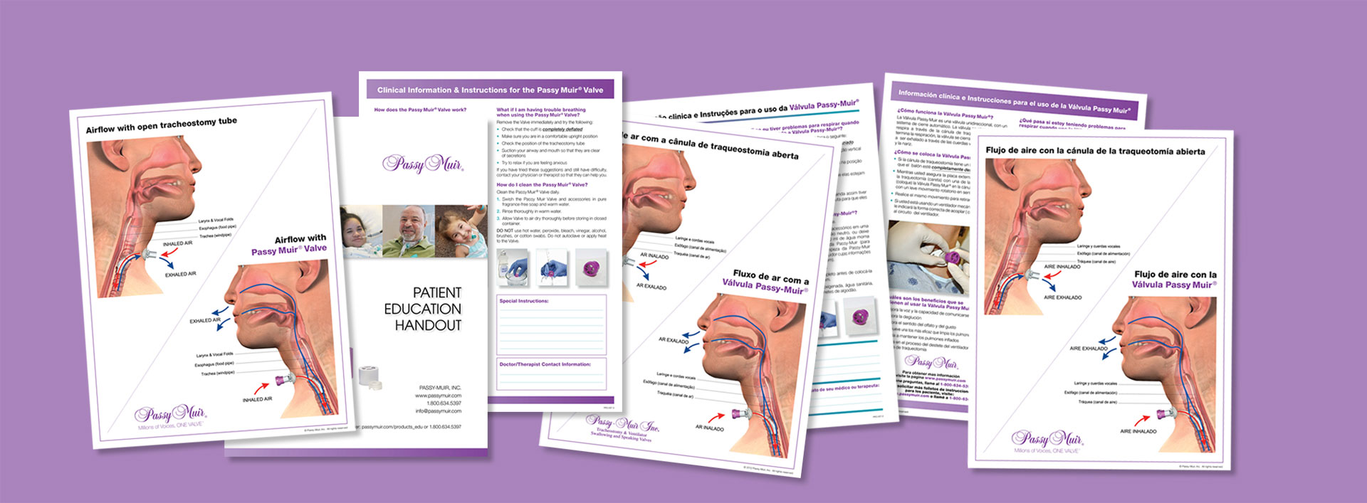 Passy Muir Patient Education Handout